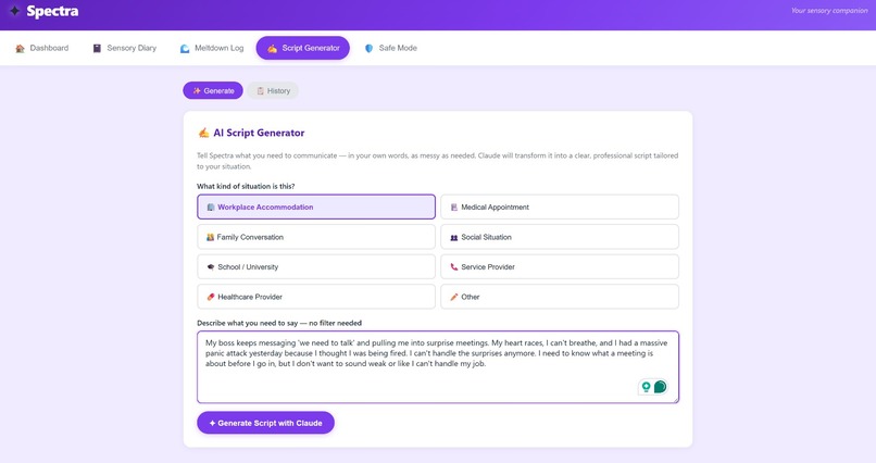 Spectra – screenshot 2