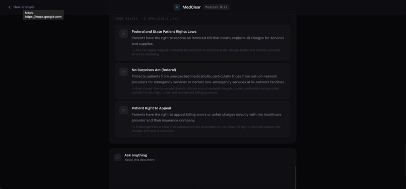 MedClear – screenshot 7