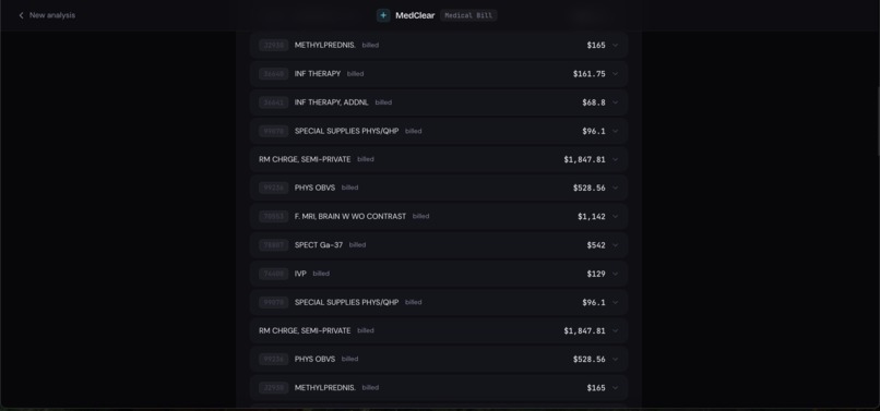 MedClear – screenshot 3