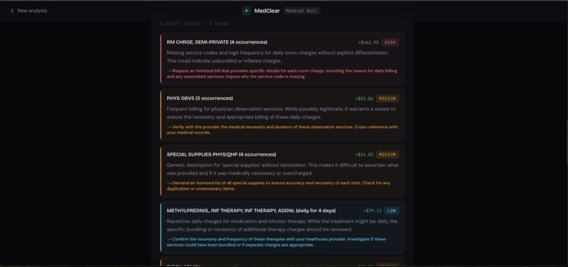 MedClear – screenshot 4