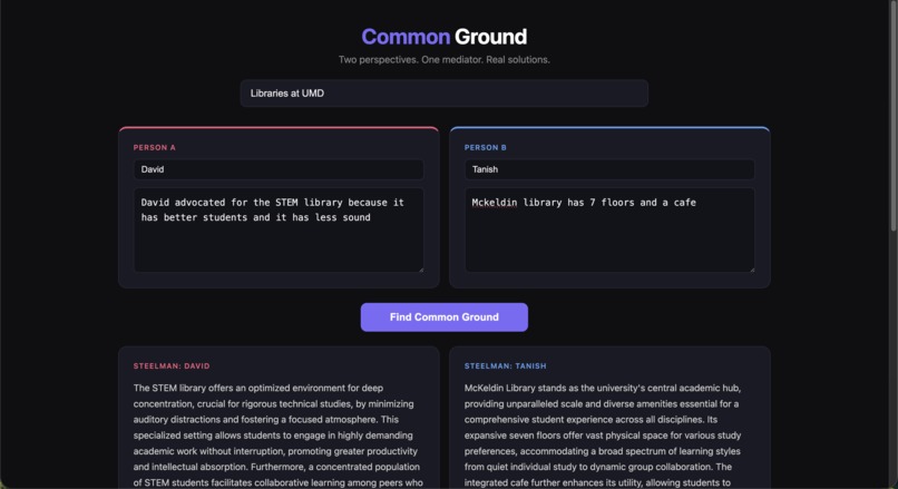Common Ground – screenshot 1