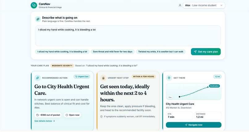 CareNav – screenshot 3