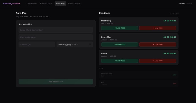 Roast my roomie – screenshot 1