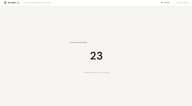 PreAuth.ai – screenshot 2