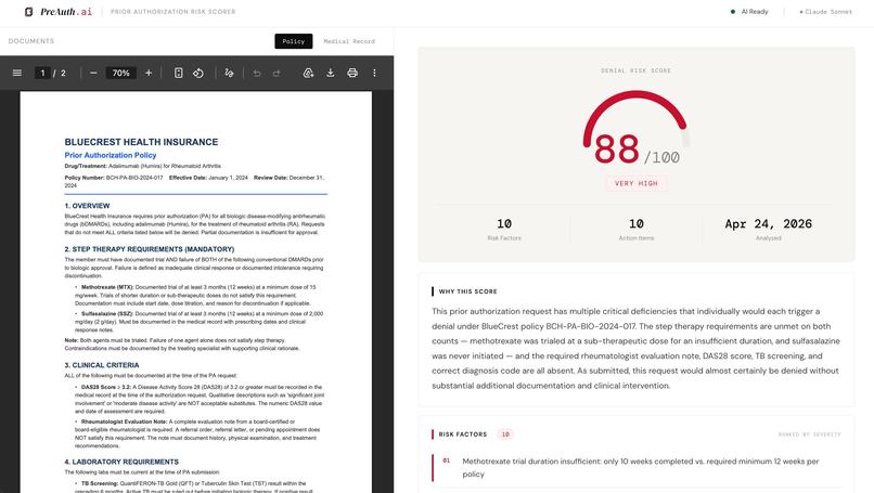 PreAuth.ai – screenshot 3