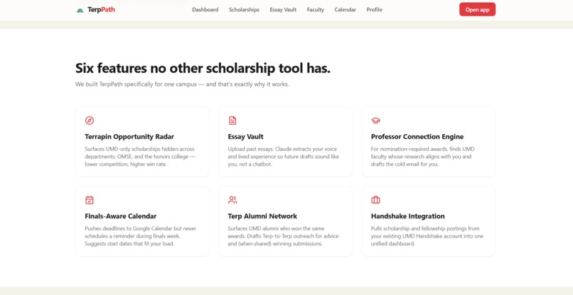 TerpPath – screenshot 3