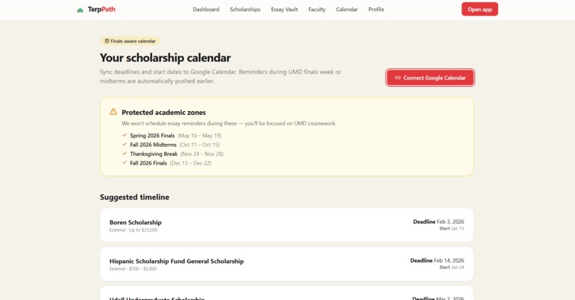 TerpPath – screenshot 4