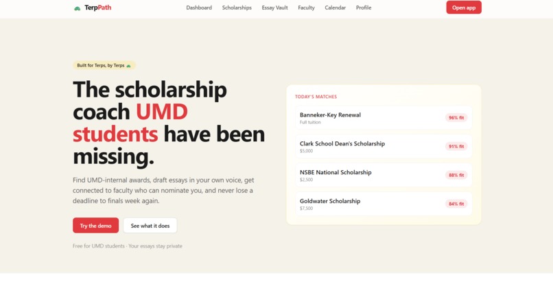 TerpPath – screenshot 7