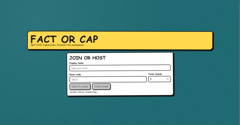 Fact or Cap – screenshot 1