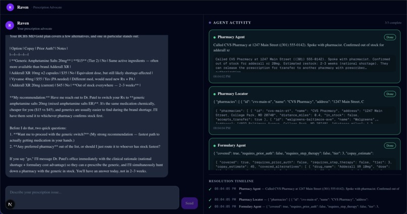 Raven – screenshot 1