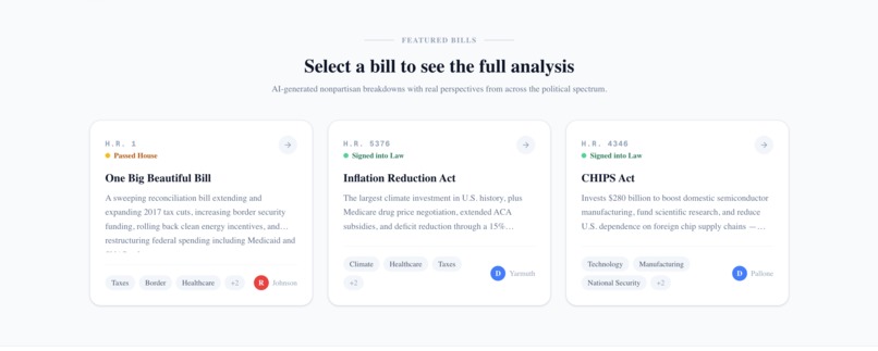 PolicyLens – screenshot 1