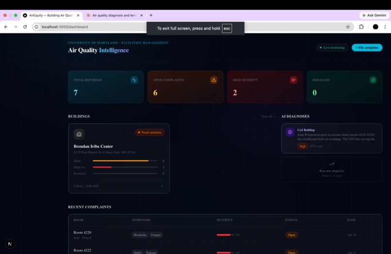 AirEquityAI - Health & Wellbeing – screenshot 2