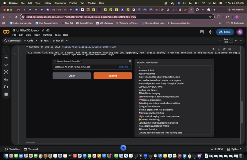Brutal AI Peer Reviewer – screenshot 1