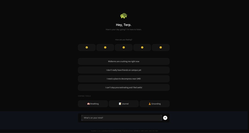 TerpWell – screenshot 1