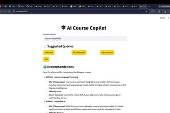 AI course copilot