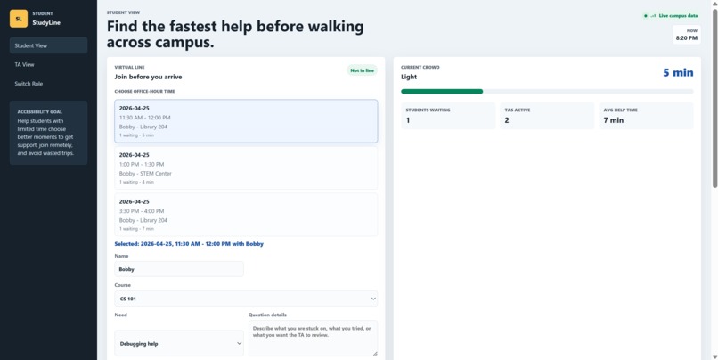 StudyLine – screenshot 2