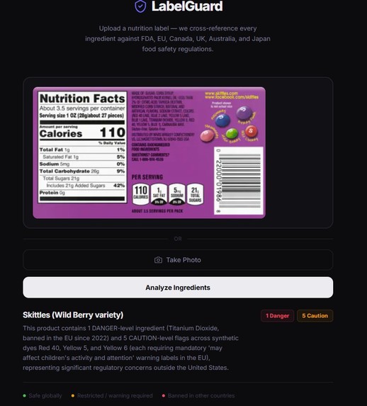 LabelGuard – screenshot 2
