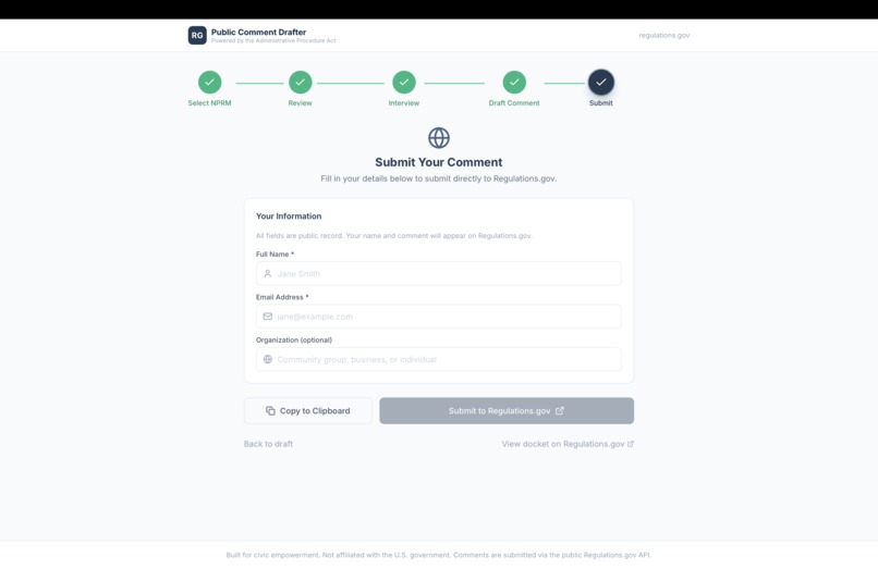 PolicyVoice – screenshot 4
