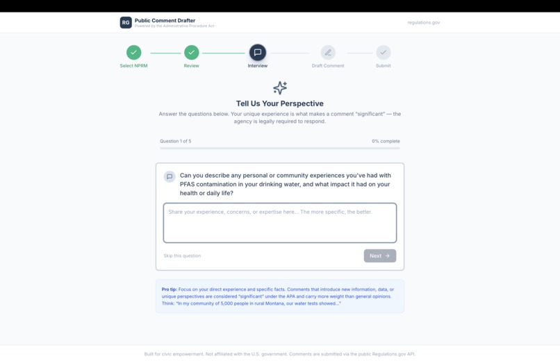 PolicyVoice – screenshot 7