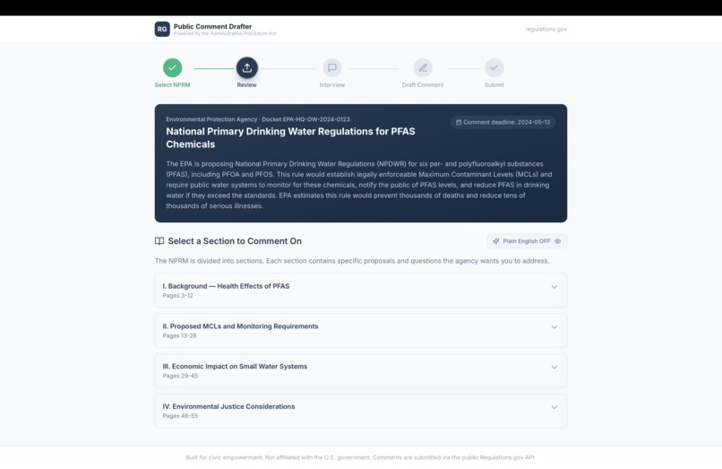 PolicyVoice – screenshot 9
