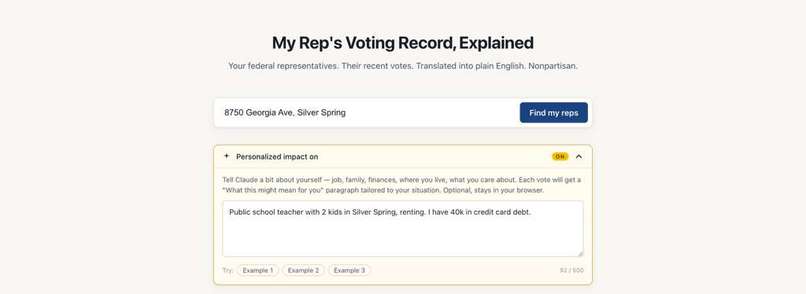 VoteTrace – screenshot 3