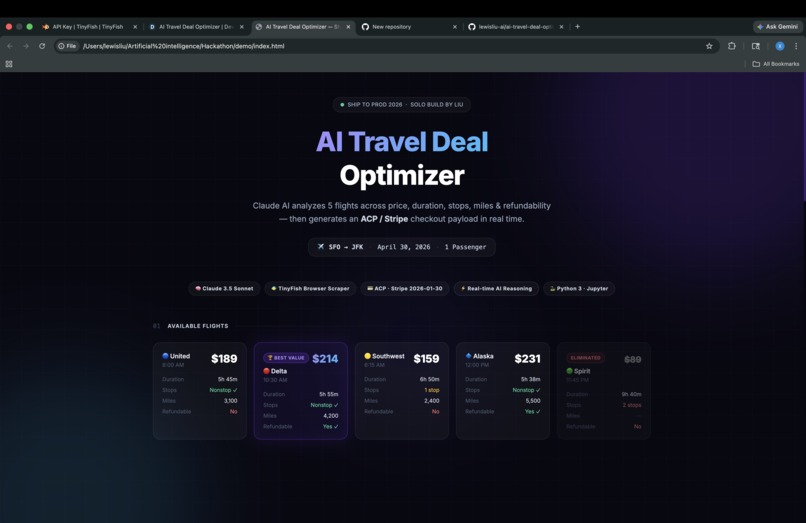 AI Travel Deal Optimizer – screenshot 4