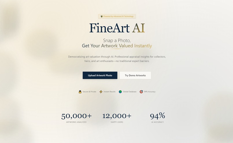 FineArt AI – screenshot 1