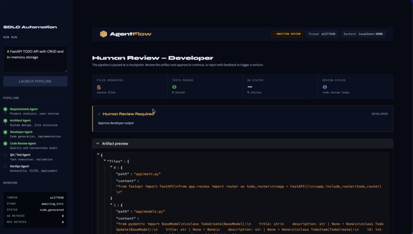 AgentFlow – screenshot 4