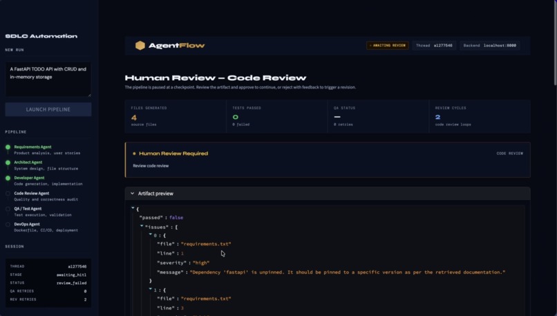 AgentFlow – screenshot 5