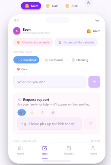 Seen – screenshot 4