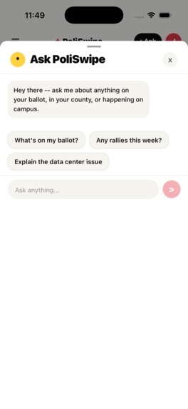 PoliSwipe – screenshot 3