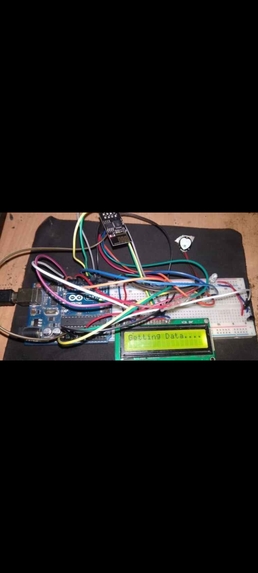 Iot based health monitoring system  – screenshot 1