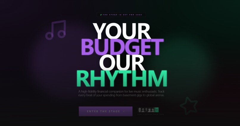 ConcertBudget Planner – screenshot 1