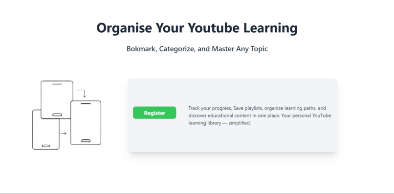 Learning Organizer - AI powered video learning platform – screenshot 1