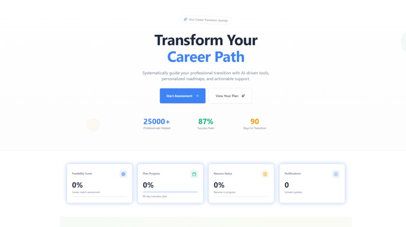 CareerSwitch Coach – screenshot 1