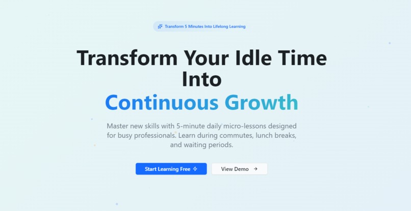MicroLearning Daily – screenshot 1