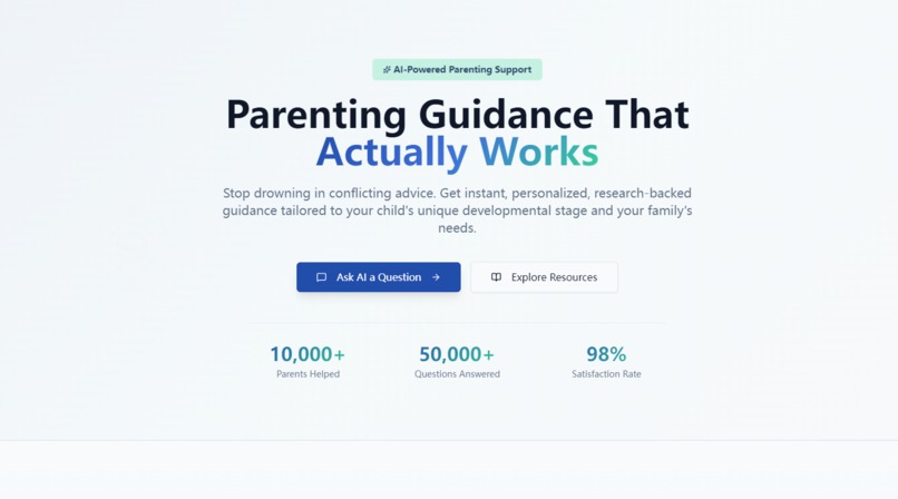 ParentingClass AI – screenshot 1