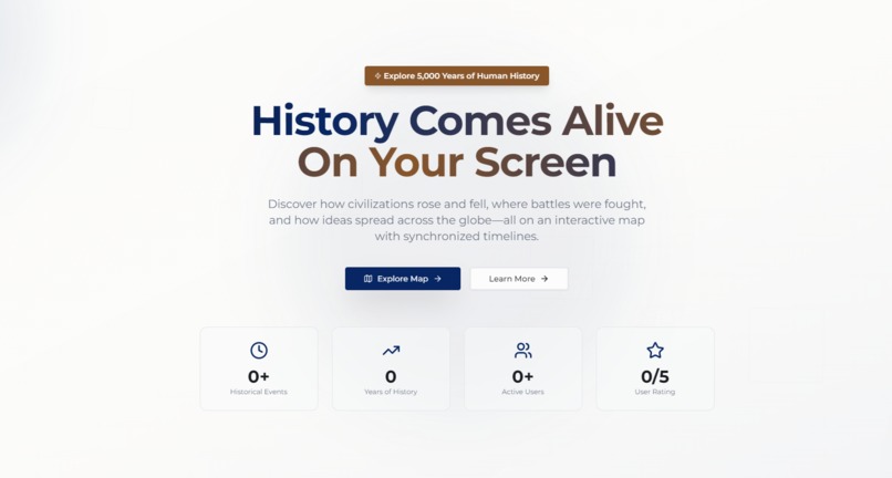 HistoryMap – screenshot 1