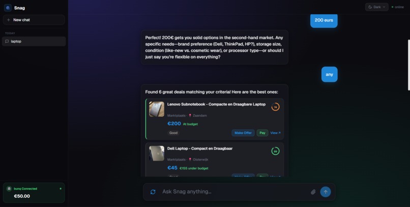Snag – screenshot 2