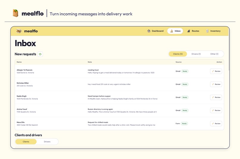 mealflo – screenshot 3