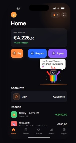 BunqBuddy – screenshot 1