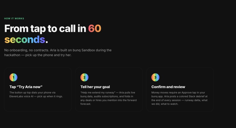 Aria  – screenshot 1