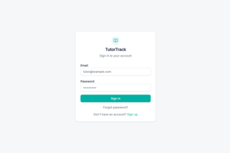 TutorTrackr