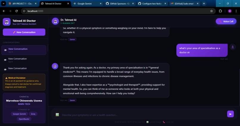 Telmed AI Doctor – screenshot 3