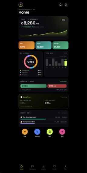 bunqShare – screenshot 1