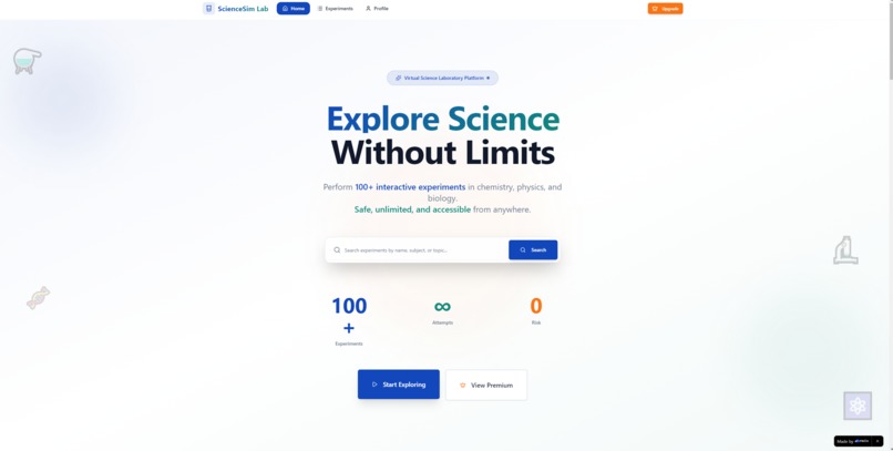 ScienceSim Lab – screenshot 1