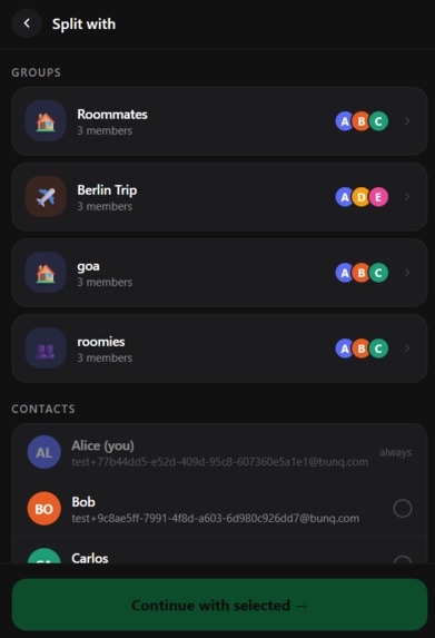 Smart Splitting, Personalized by Your Habits – screenshot 7