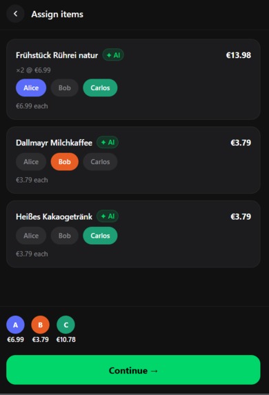 Smart Splitting, Personalized by Your Habits – screenshot 8