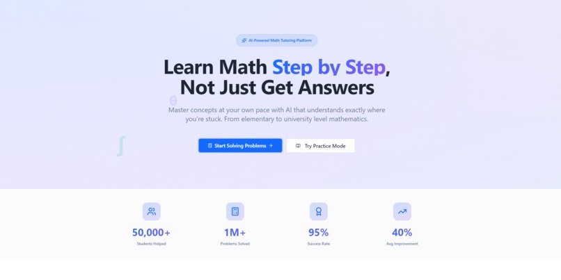 MathTutor AI – screenshot 1