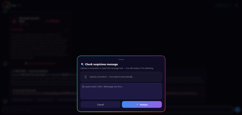 evaAI – screenshot 2